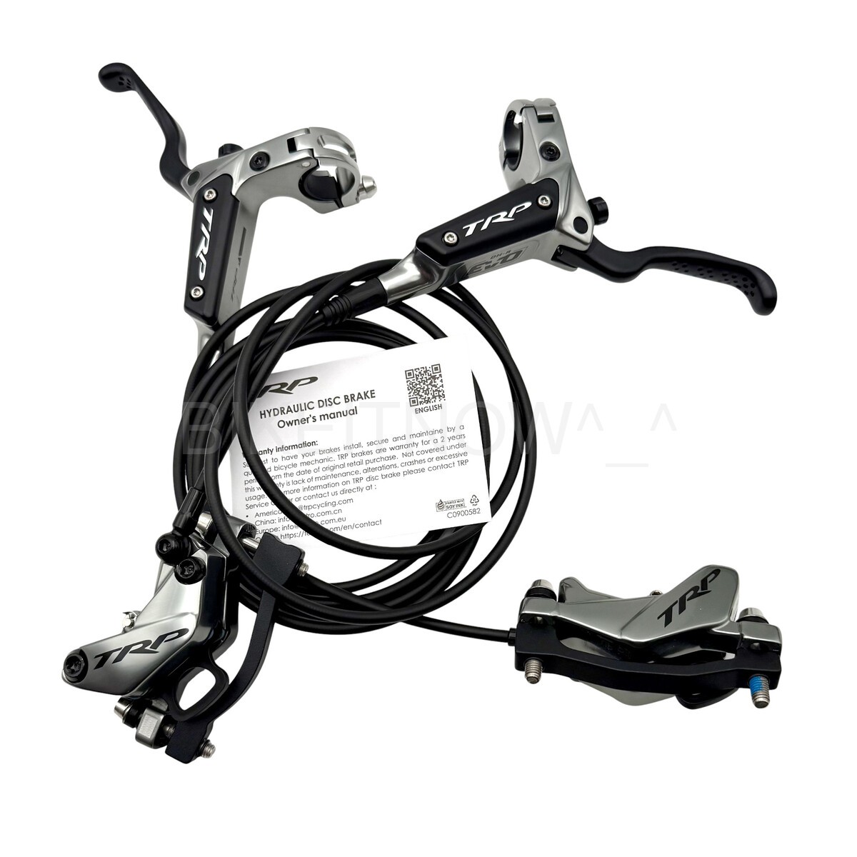 TRP HD-M846 DH-R EVO Hydraulic Brake Set 4-Piston 900/1650mm F+R For DH Enduro