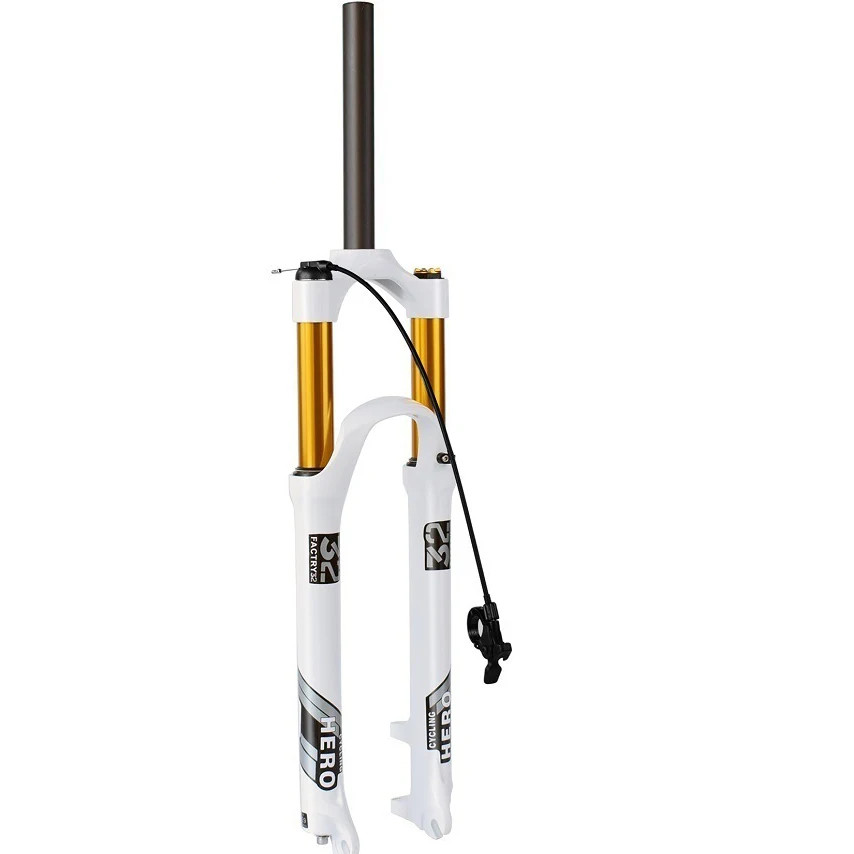 26 27.5 29er Mountain Bike 120mm Stroke Quick Release Locking Control Air Fork