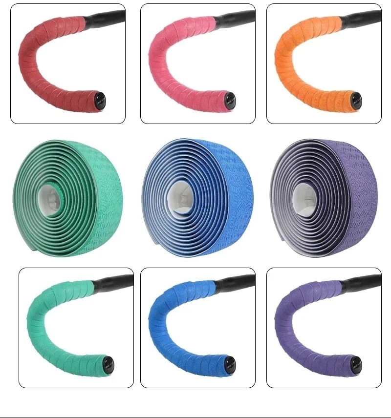 BUCKLOS Bike Handlebar Tape Anti Slip Waterproof Road Cycling Bar Wrap PU+EVA US