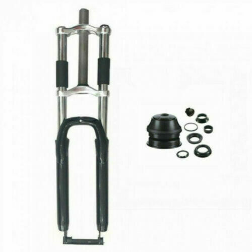 3.4L Felt Faker Frame &Petcock, Wide Crank Kit, 26″ Bicycle Black Fork & Headset