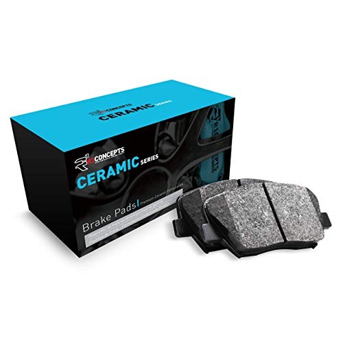 Front Ceramic Series Brake Pad With Rubber Steel Rubber Shims