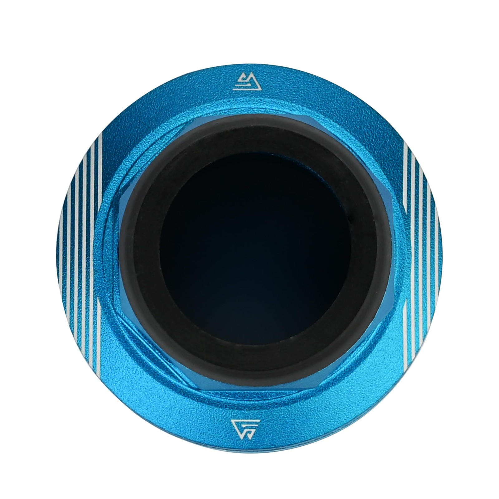 1 Inch Threaded Bike Headset CNC Alloy External Bearing Component Part Blue