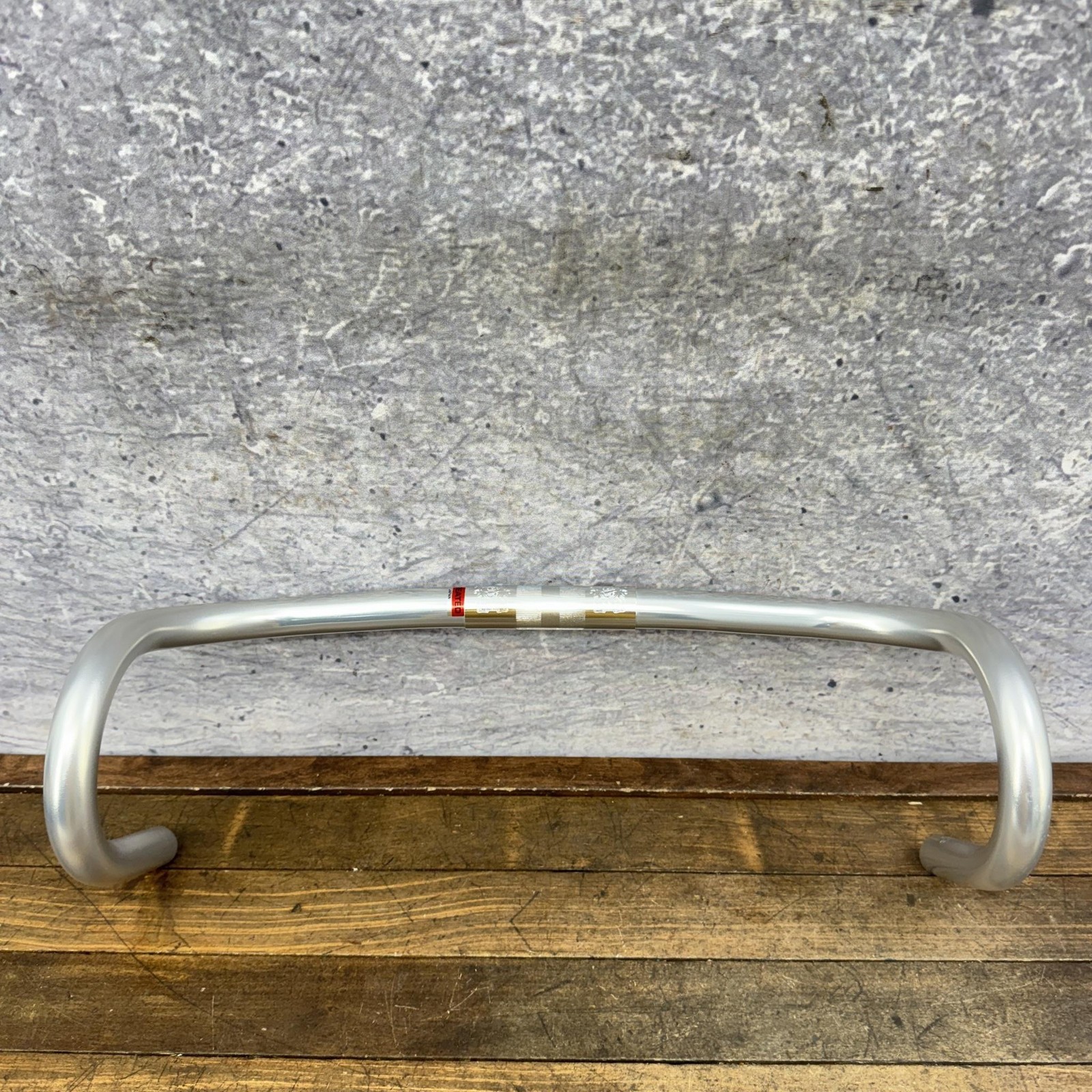 Nitto Noodle Drop Handlebar 26.0 Clamp 46cm NOS Silver Alloy Bar 460 26mm