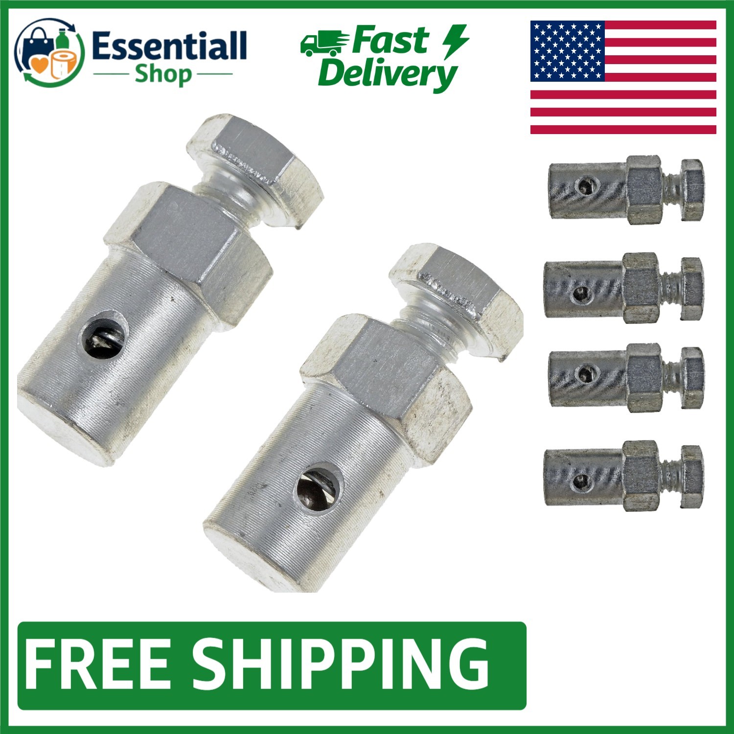 1/8 In. Cable Stops – 2 Pack for Home and DIY Projects – Durable and Easy to Use