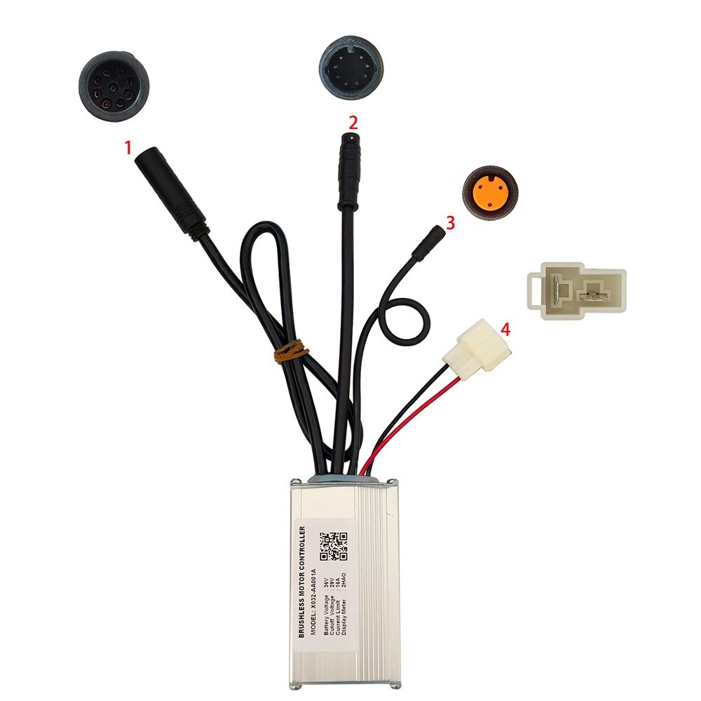 Brushless Motor Controller X032-AA001A 36V 16A Electric Bike Conversion Kit 2HAO