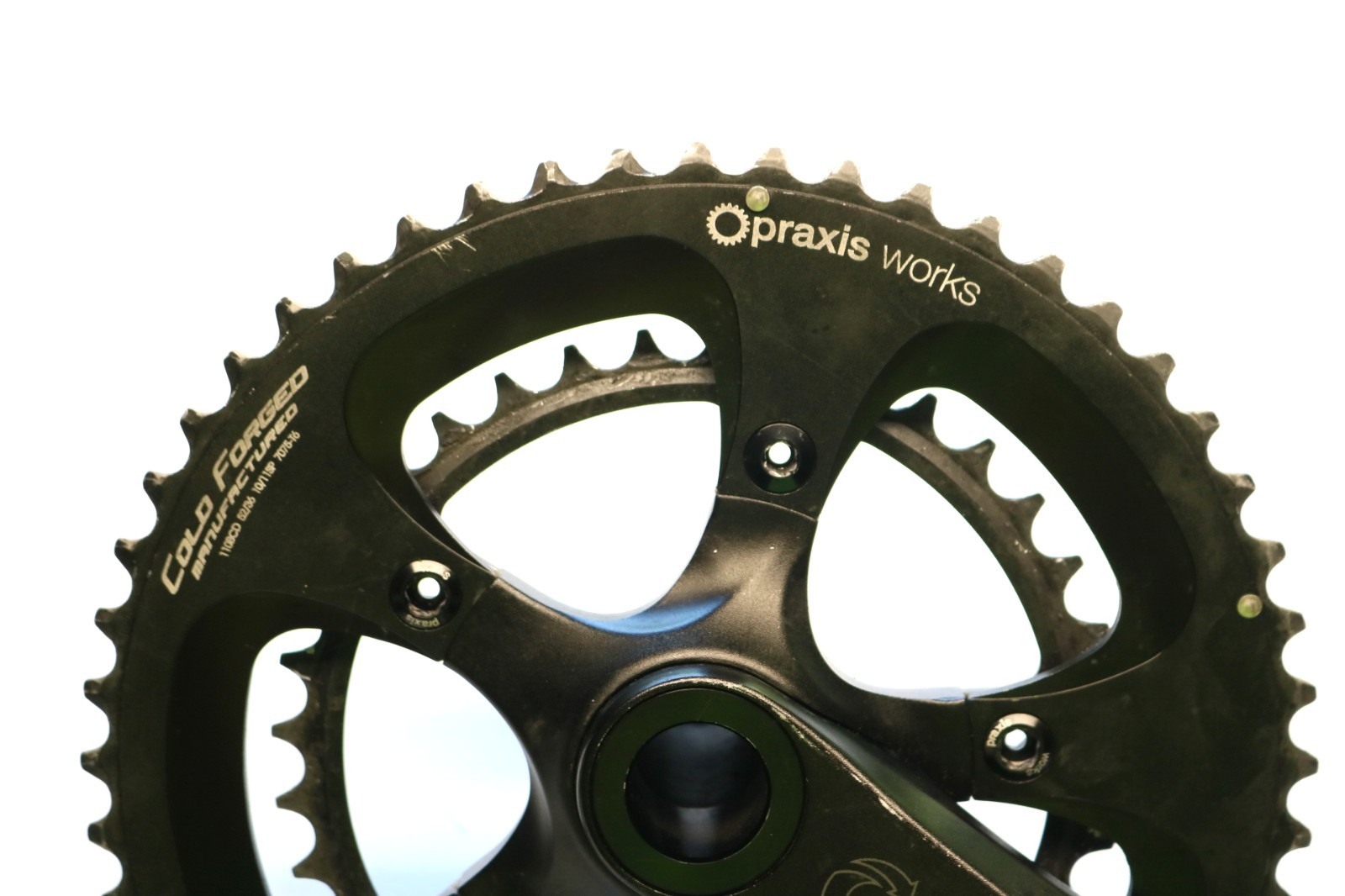 Praxis TURN Zayante Alloy 52/36T Crankset 172.5mm 10/11 Speed & Bottom Bracket