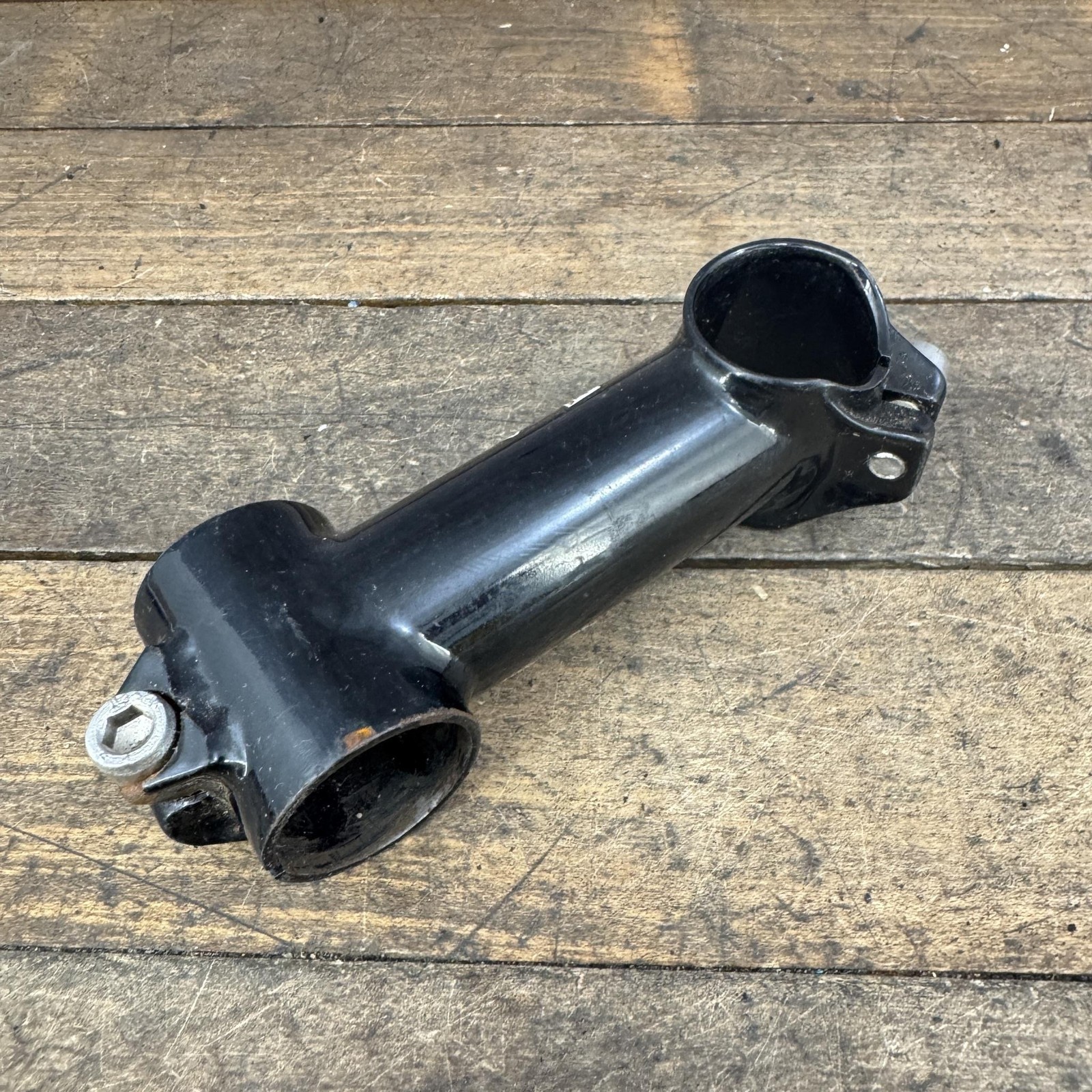 Vintage Salsa Cycles 1in Threadless Stem 25.4 Mm Clamp 80mm Black Steel MTB 90s