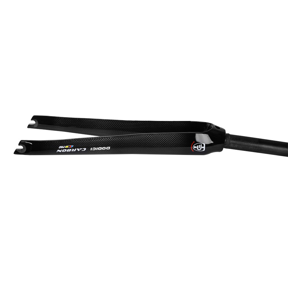 1-1/8 in Full Carbon Fiber Bicycle Fork 700C Rim Brake Racing Road Bike Forks QR