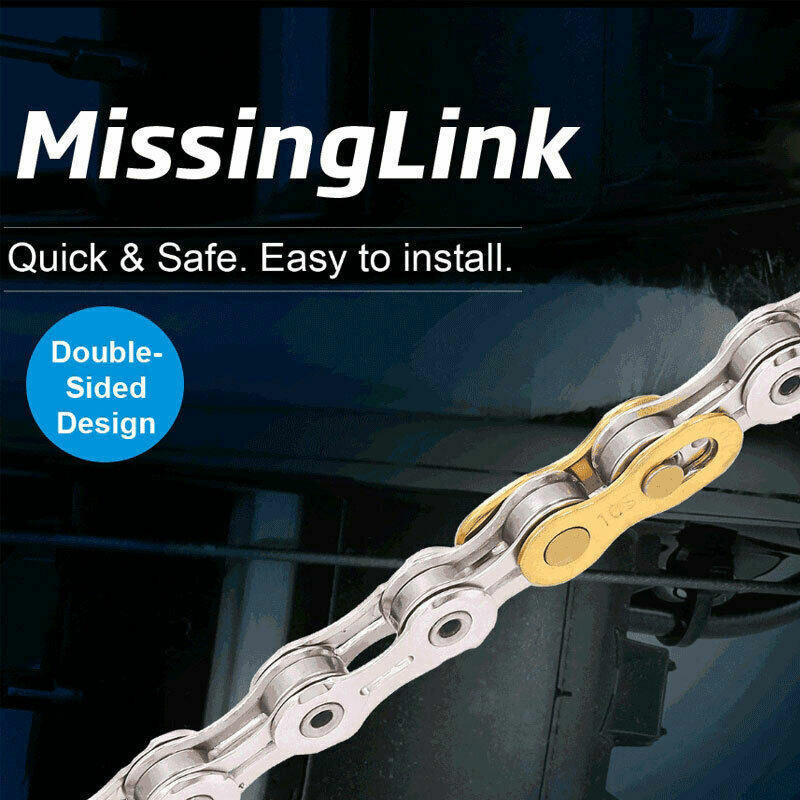 KMC Missing Power Quick-Link Connector For 6/7/8/9/10/11/12 Speed Bike Chains