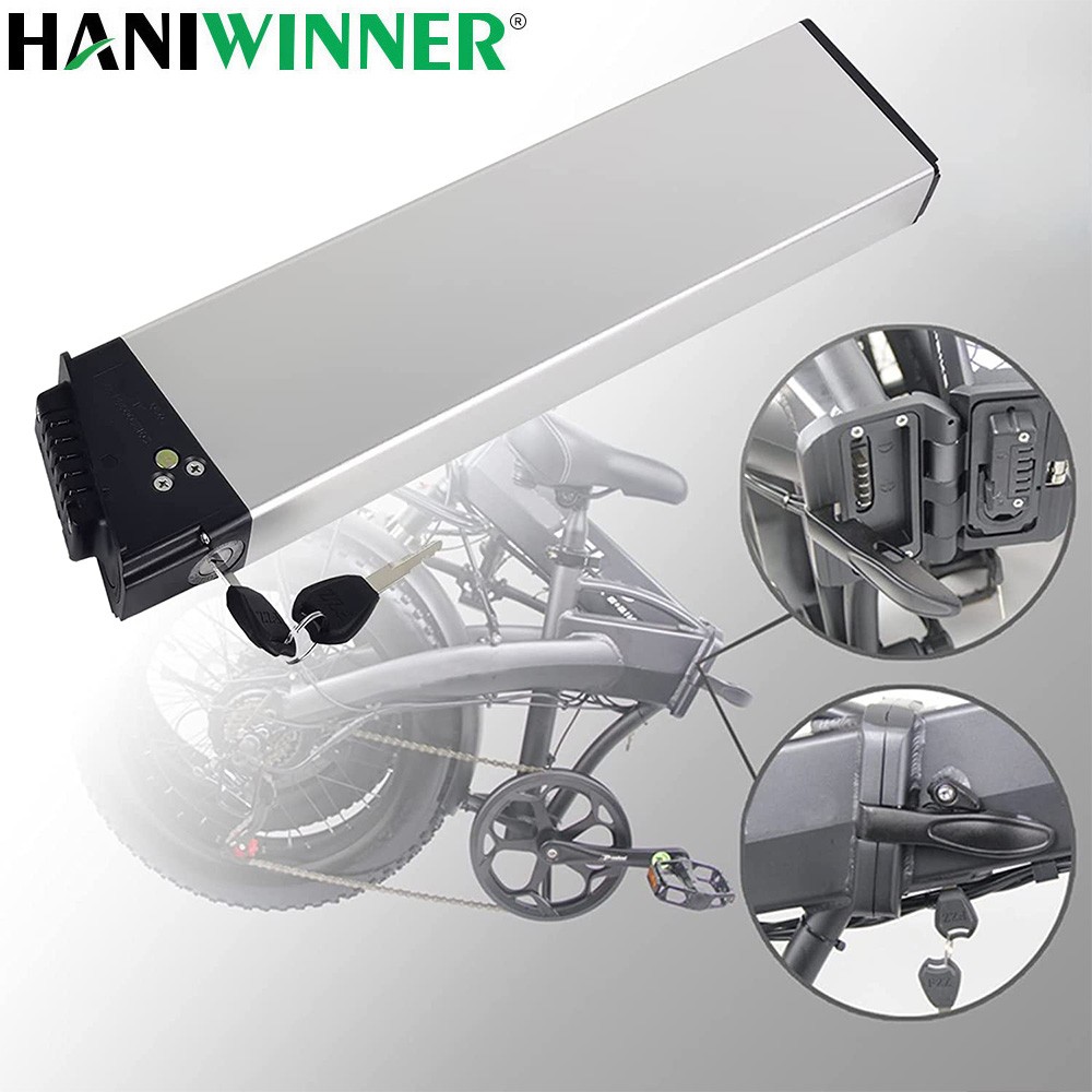 48V 10Ah Folding Electric Built-in bike Battery SAMEBIKE 20lvxd30 II Lo26 XWXL09