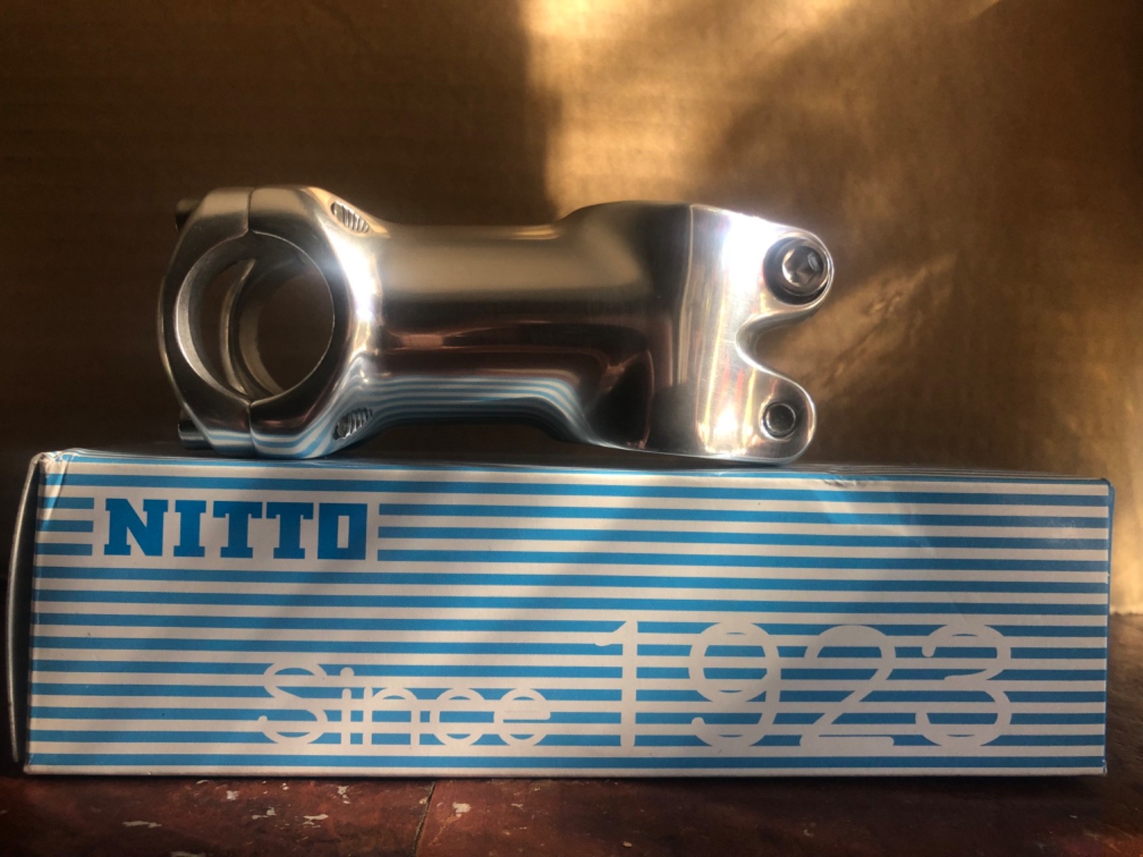 Nitto Track Bike Pista NJS Stem UI-75 28.8×25.4 70mm length silver
