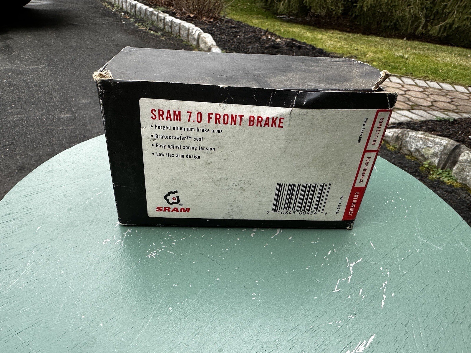 SRAM 7.0 Linear Pull Bike Brake Front Silver 200-962 Forged Aluminum