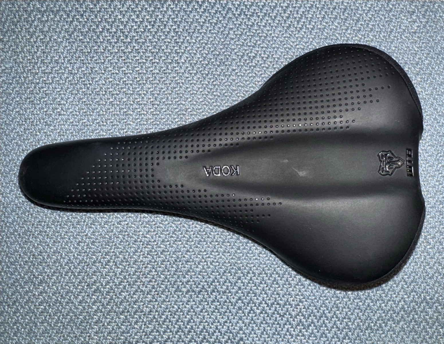 WTB Koda Bicycle Saddle, Black, 255mm Width, Steel Rails