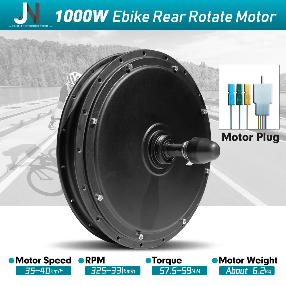 48V 1000W 1500W Brushless Front Rear Hub Motor Wheel for Ebike Conversion Kit