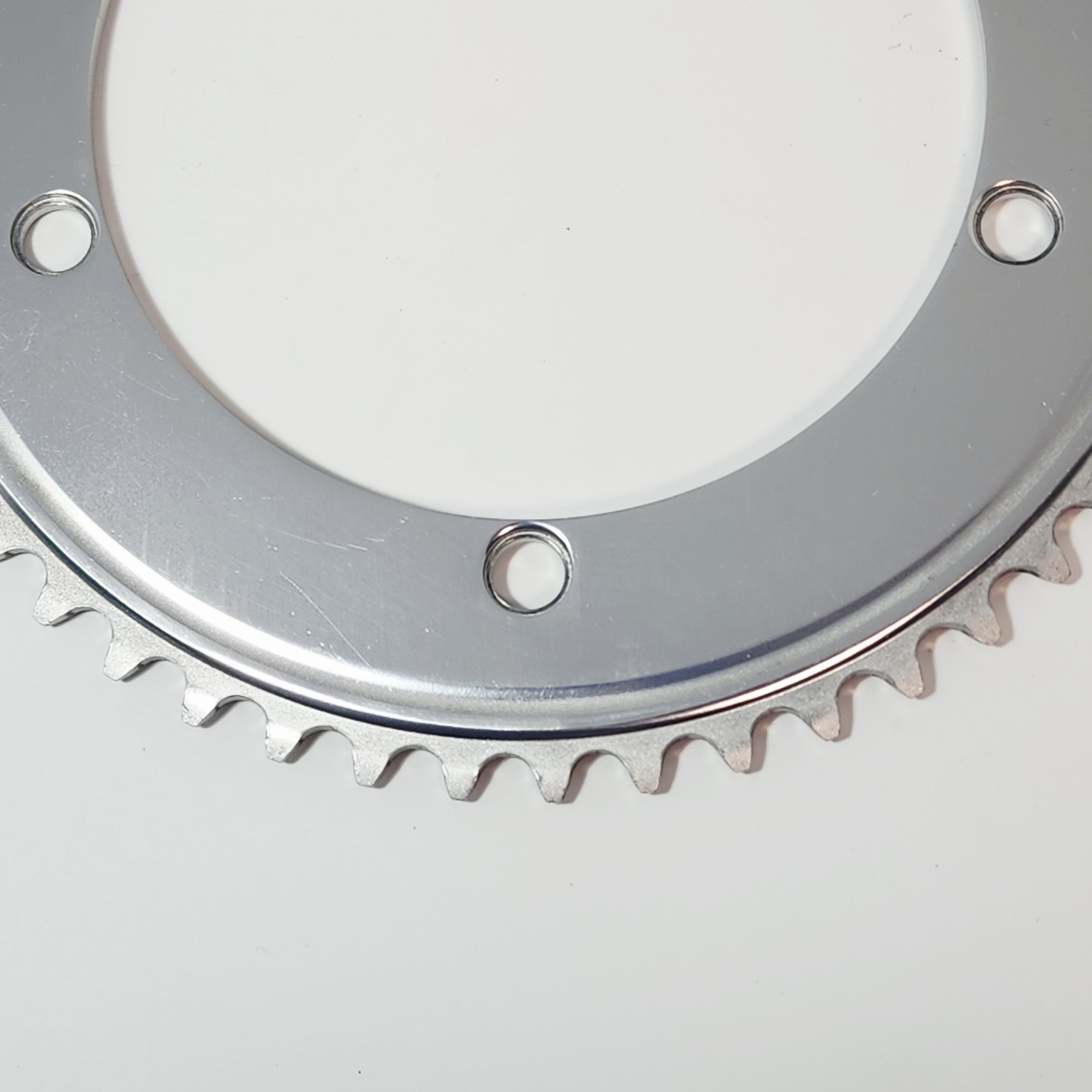 Sugino ZEN 50T NJS Track Chainring 144 BCD 1/8 Silver Keirin Fixed Japan