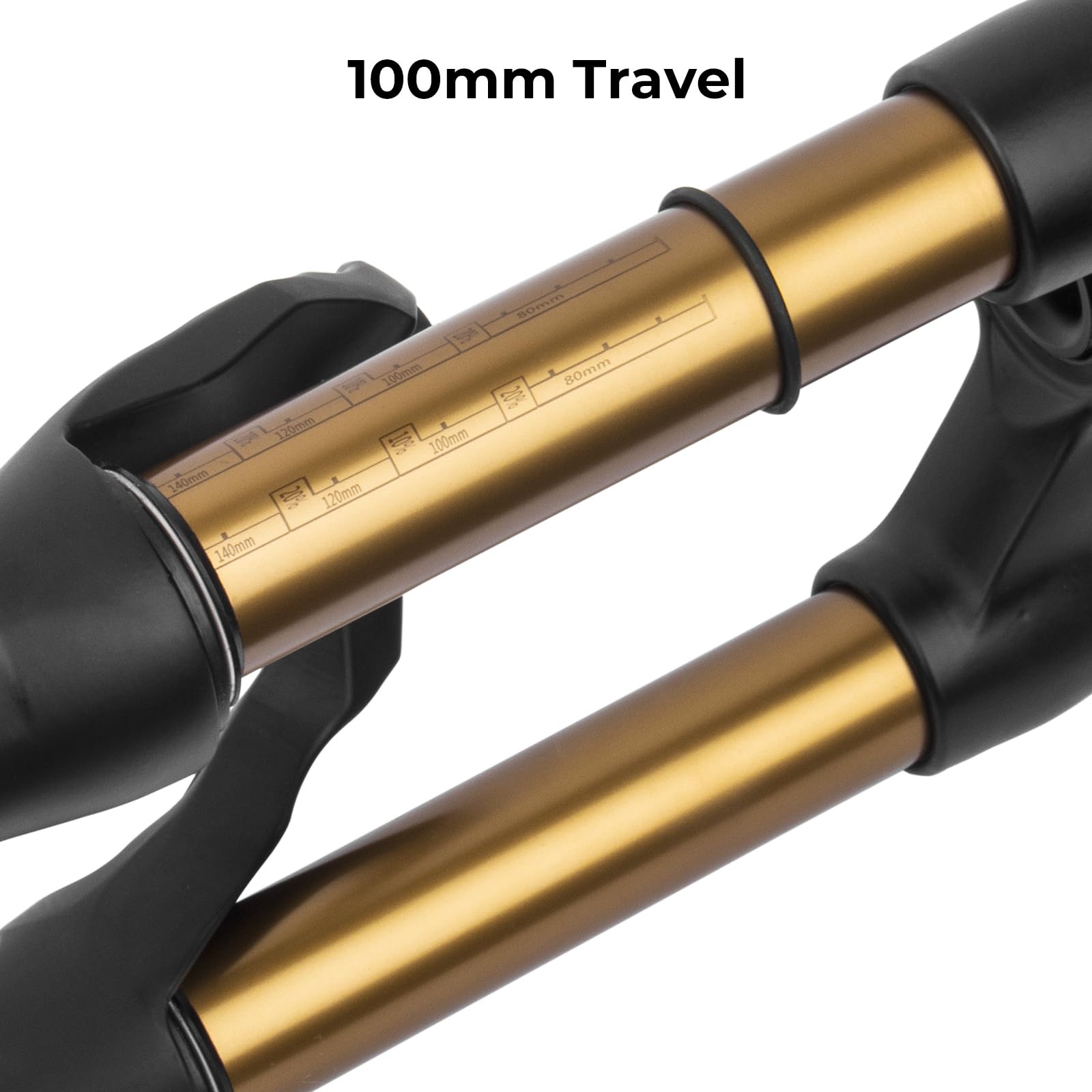 BOLANY 20/24inch Bike Suspension Air Fork 28.6mm(1-1/8inch)