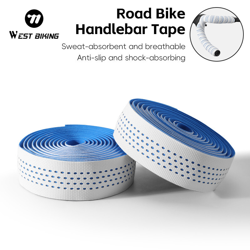 2 pcs Bike Handlebar Tapes Bicycle Wrap Bar Grips EVA Tape Road Bike Cycling