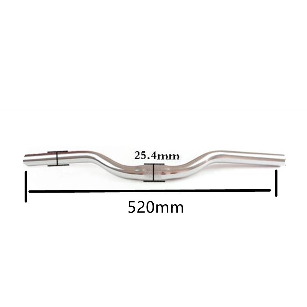 Hot Bicycle handlebars Mountain Bike Road bike Silve 25.4mm Fixie bike