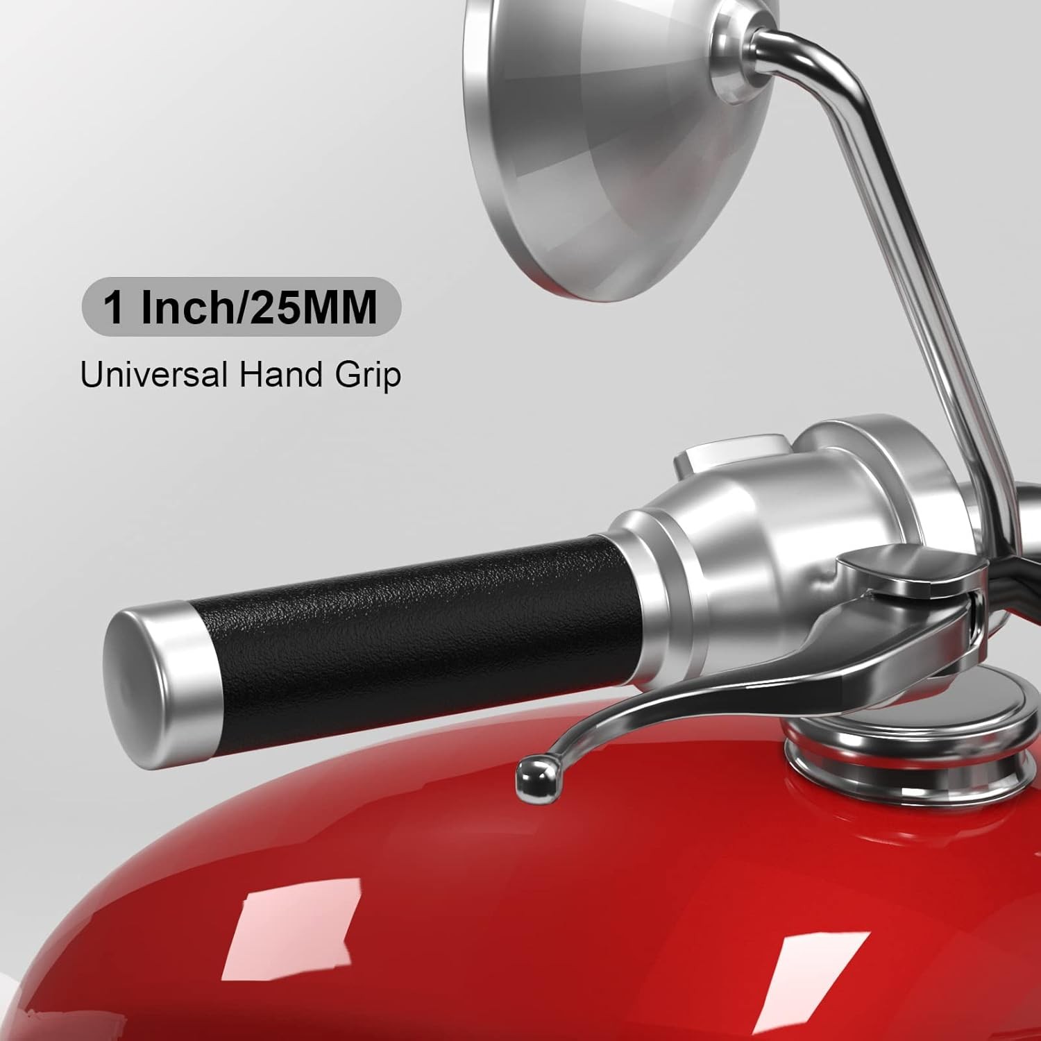 Motorcycle 1 inch Hand Grip 25mm fit for VT/XVS 400/600/750/1100/1300 Magna, for