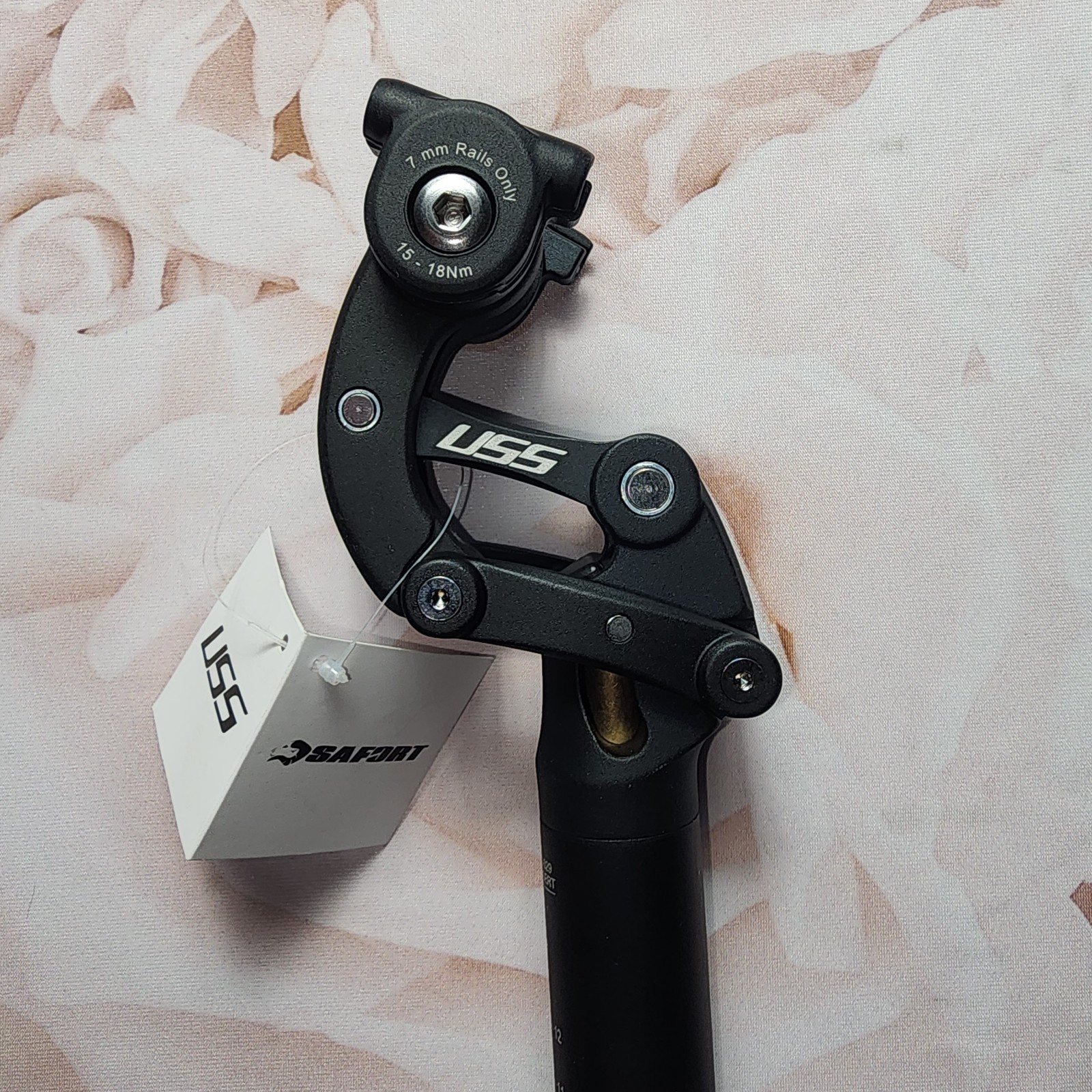CooMeng SAFORT USS SP18 Suspension Seat Post 4-links Structure 31.6mm