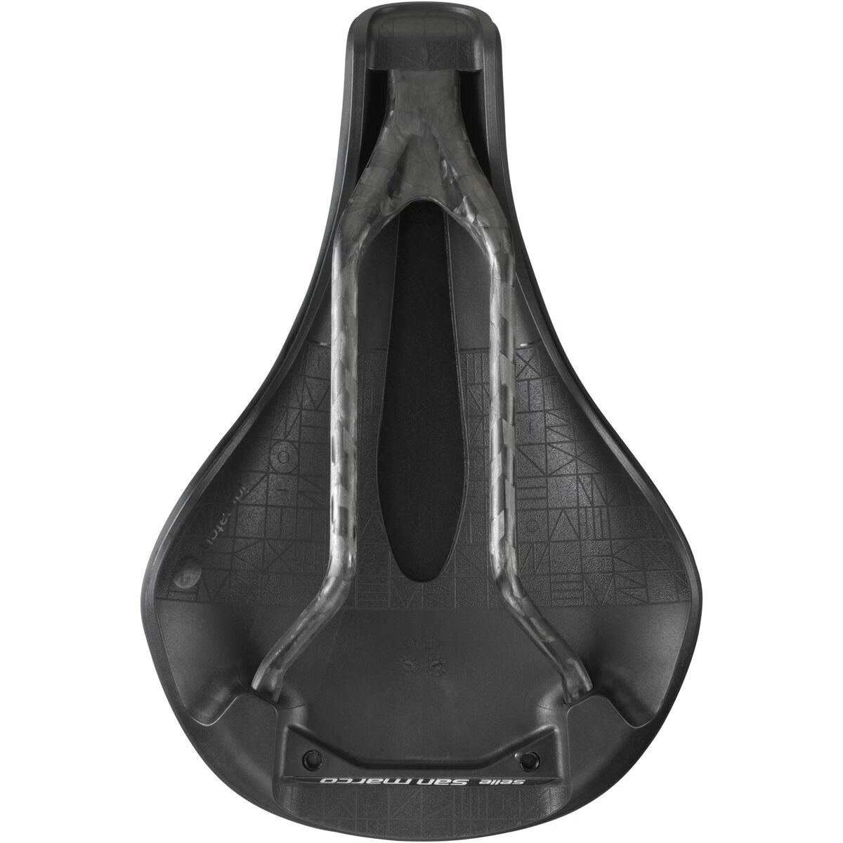 Selle San Marco Mantra Carbon DNA Saddle Silkfeel, L2, W 150 x L 245mm