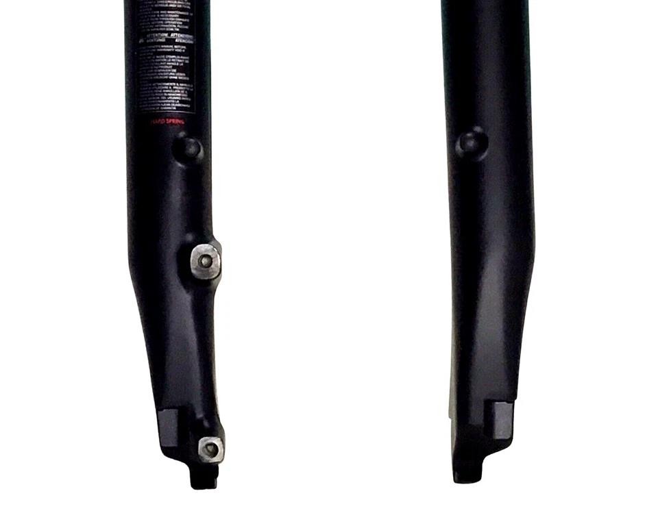 RST Volant 700C E‑Bike Fork 60mm Tapered PM Disc 9×100 QR Coil Spring Black
