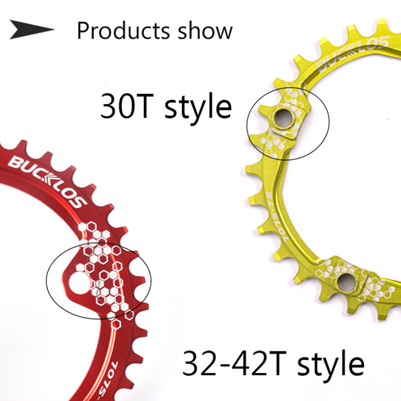 104BCD Chainring 30-42T Narrow Wide Aluminum MTB Bicycle fit SRAM/Prowheel Crank
