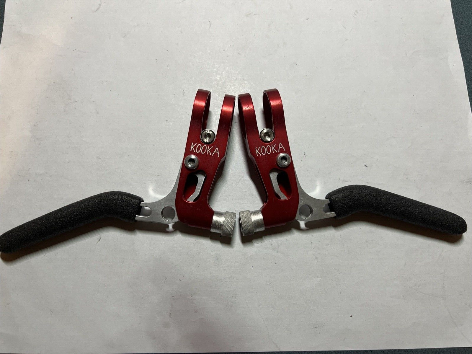 VTG 90s Kooka Cantilever Brake Lever Set Titanium bolts