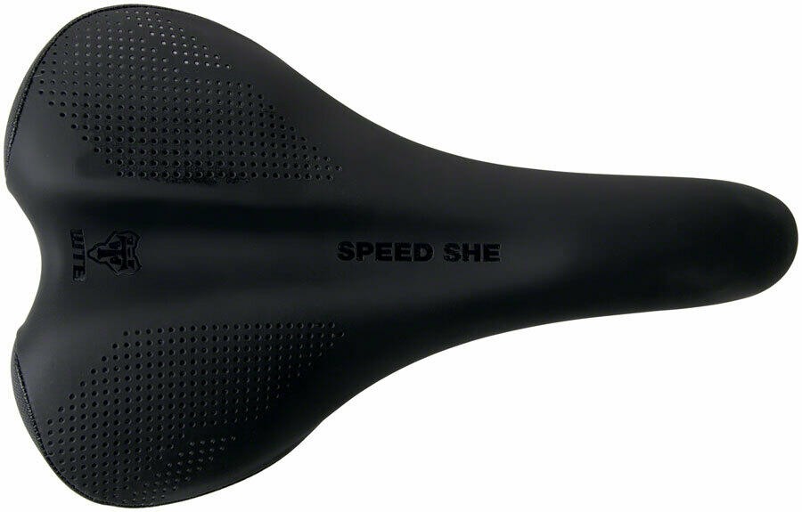WTB Speed She Saddle Steel Rails Black Womens 150mm Wide
