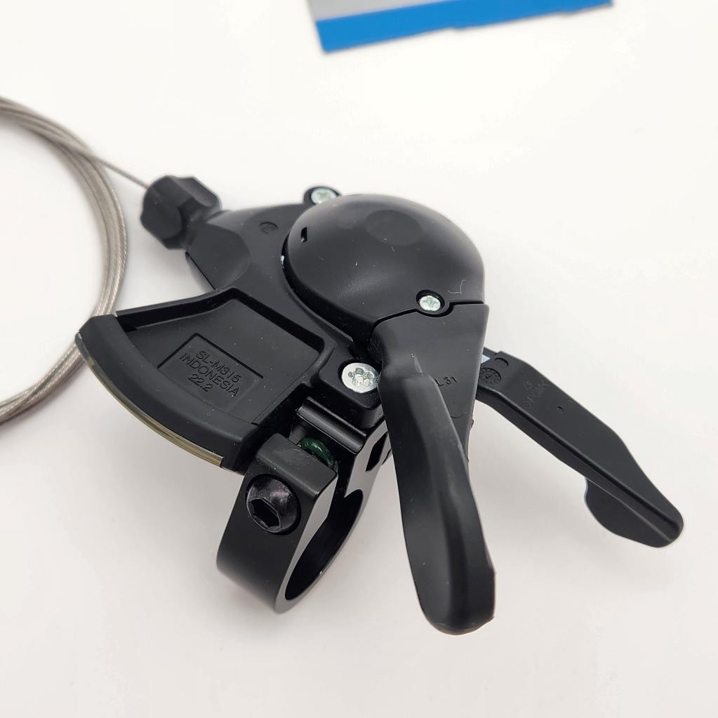 Shimano Altus SL-M315-2L 2-Speed Left Rapidfire Plus Bike Trigger Shifter Open