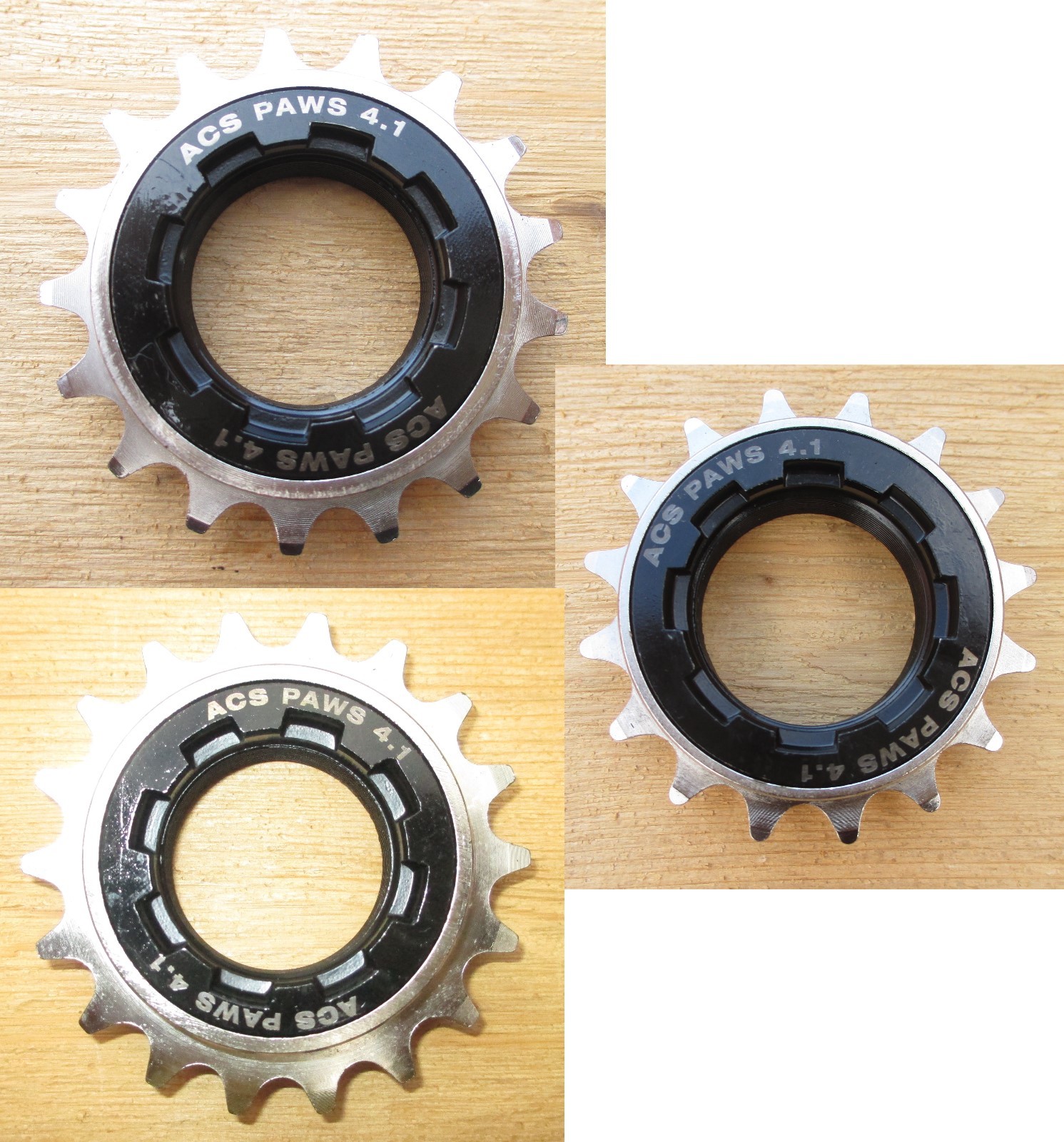 FreeWheel BMX ACS Paws Single Speed BikeGear Blk/Nickel 13-14-15-16-17-18-20-22t