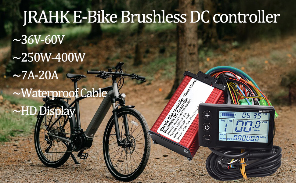 36V 250W BLDC Controller Kit Electric Bicycle 48V 350W Scooter LCD display 60V
