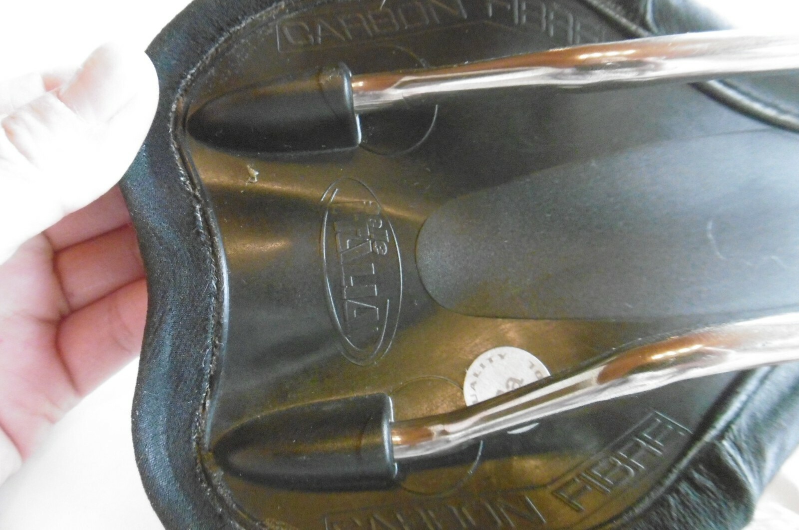 Selle Italia SLR XC Test Saddle Vanox Tube Black 180g NOS
