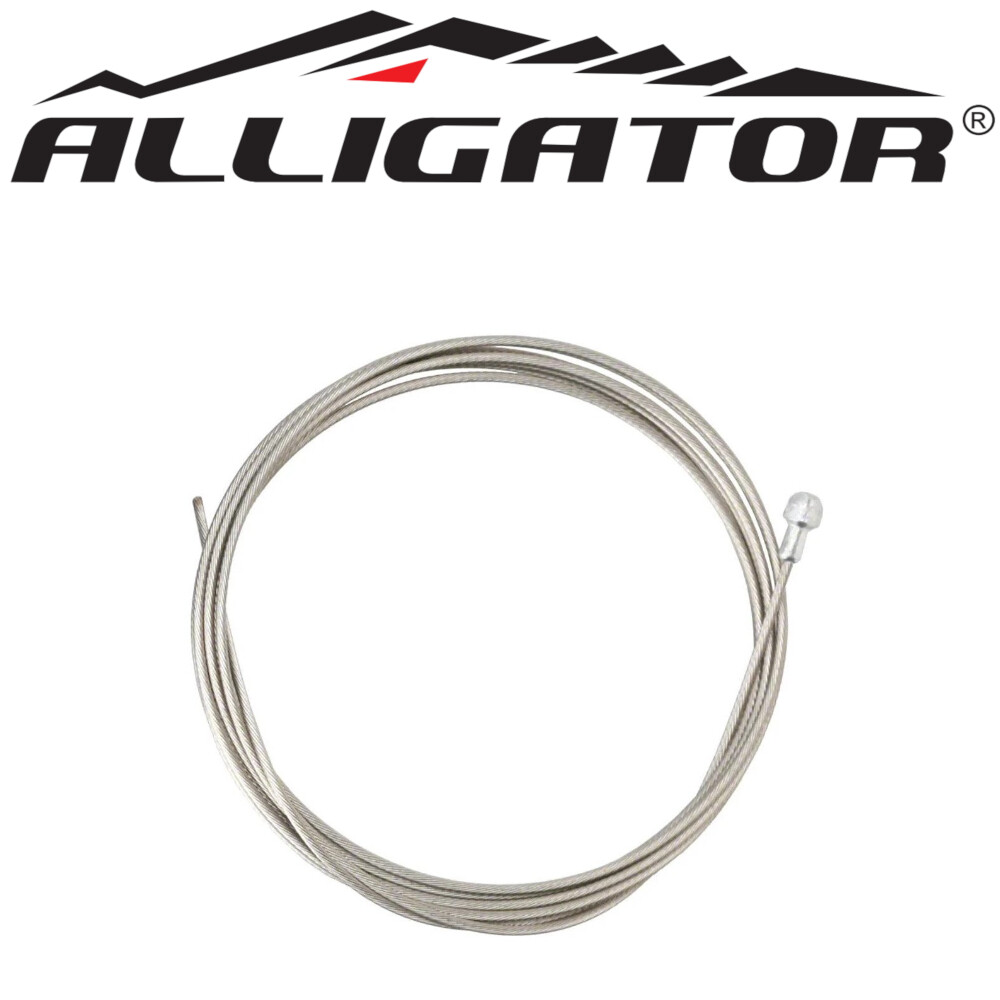 Alligator B31 Road Bike Brake Cable Ultra Slick Stainless 1.5x1700mm Super Shine