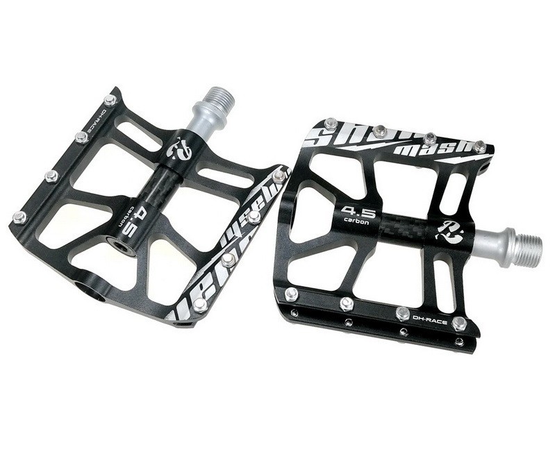 Aluminum Carbon Road MTB Mountain Bike XC Bicycle Pedal Bearing AM Flat Pedals