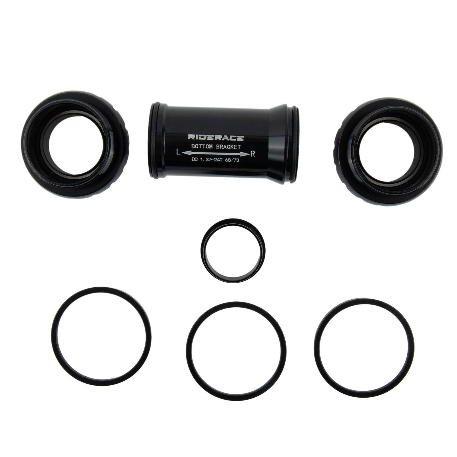 Ceramic Ball Bearing Bottom Bracket 68-73mm Aluminum Alloy BB52 Components
