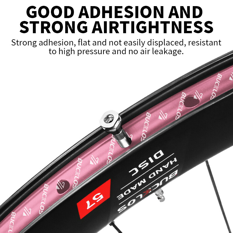 BUCKLOS Bicycle Tubeless Rim Tape 17/19/21/23/25/28/30/32/35mm*10M Wheel Tape
