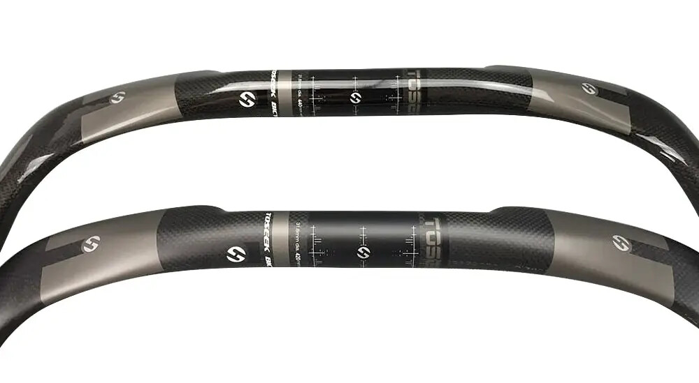 Full Carbon Fiber TT Road Bike Handlebars Triathlon Rest Bar Width 400/420/440mm