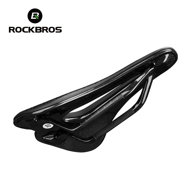 ROCKBROS 3D Printed Bicycle Saddle Ultralight Carbon Fiber Hollow Bike Saddle