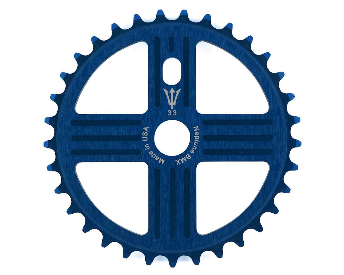 NEPTUNE BMX HELM SPROCKET GEAR for 19mm spindles Made in USA! 33 tooth BLUE
