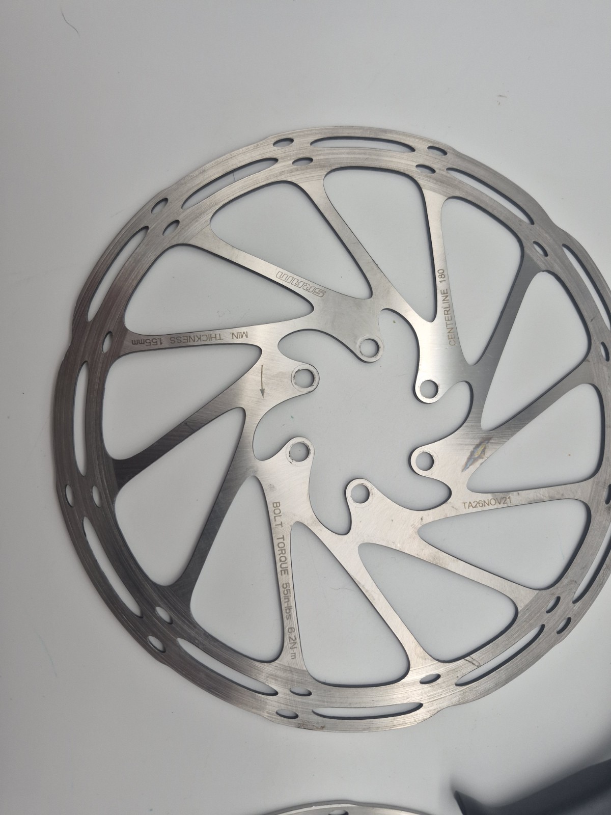 SRAM Level TL Hydraulic Disc Brake Set Front/Rear 160mm Rotors/Extra Pads/29.75″