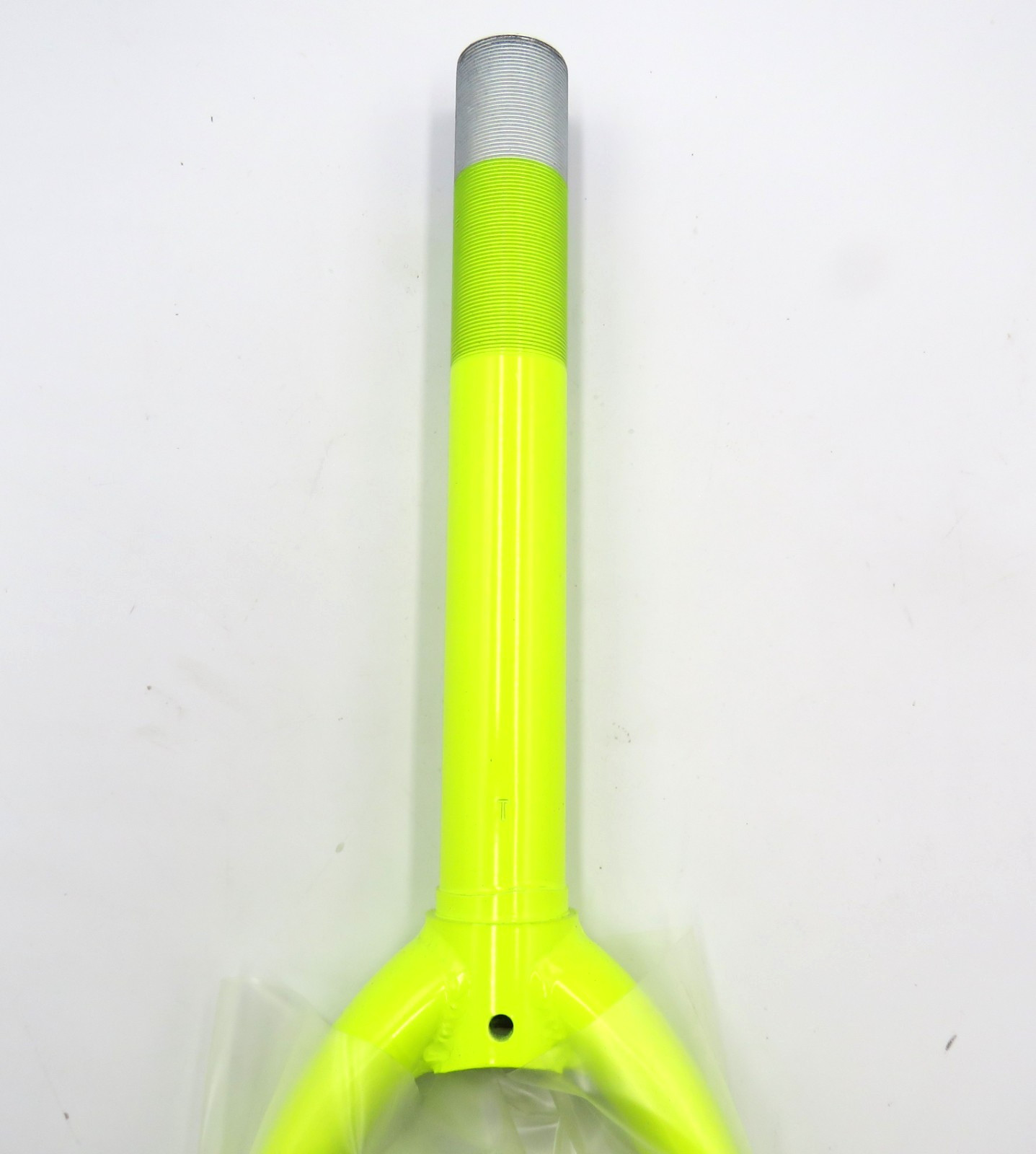 NOS Schwinn 26 ” Fork 11/8″ Threaded 210mm / 80mm Neon Yellow Illusion Canti