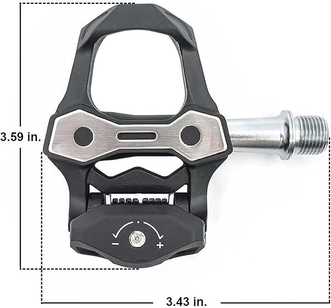 ZP-110 ZERAY Carbon Road Bike Pedals-Lightweight Clipless Bicycle Pedals