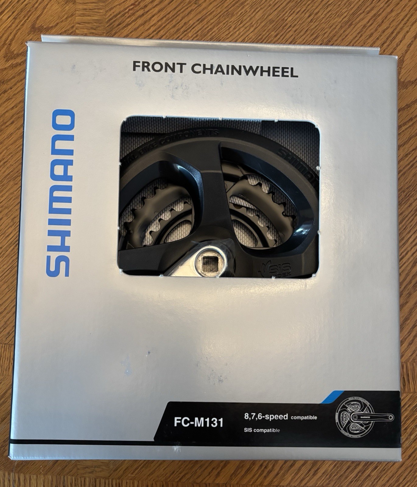 SHIMANO FC-M131 6/7/8 Speed Crankset 28-38-48T 170MM MTB Chainwheel & Crank Set