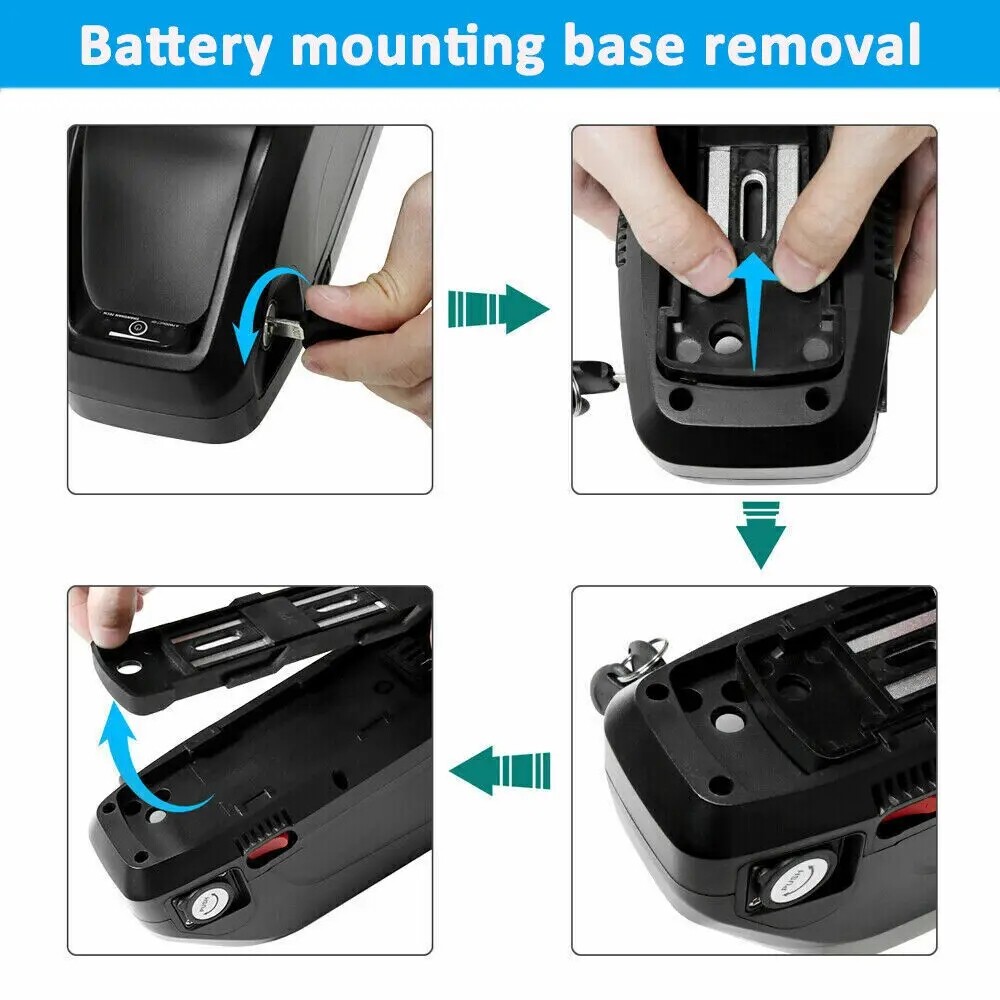 48V 20Ah Hailong Batterys for 200W-1000W Ebike Electric Bike Li-ion Batterys BMS