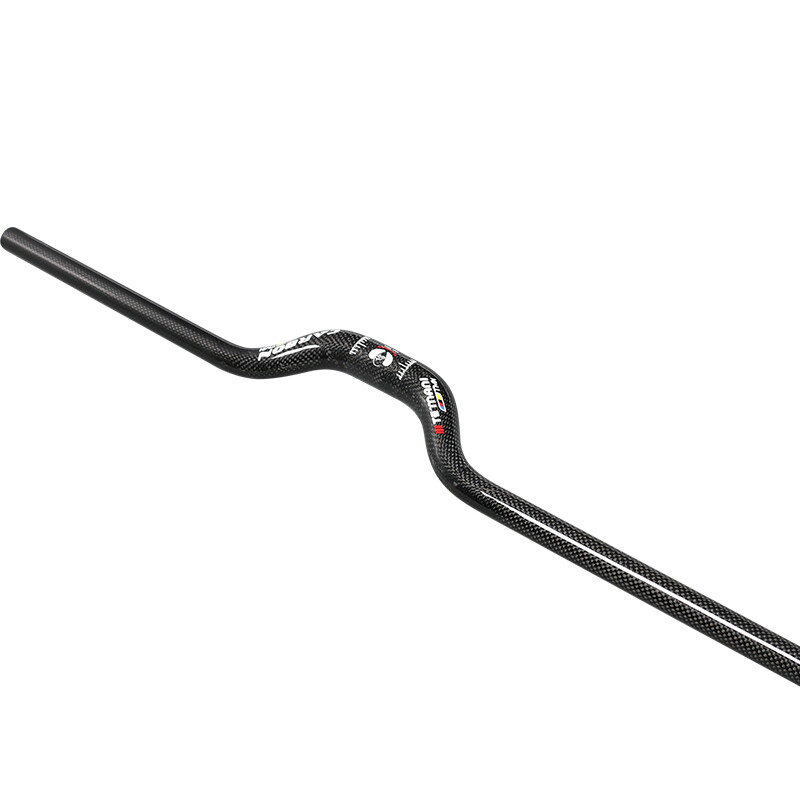 Ultralight Carbon Mountain Handlebar Rise 55mm Folding Bike Rise Bar 25.4/31.8mm