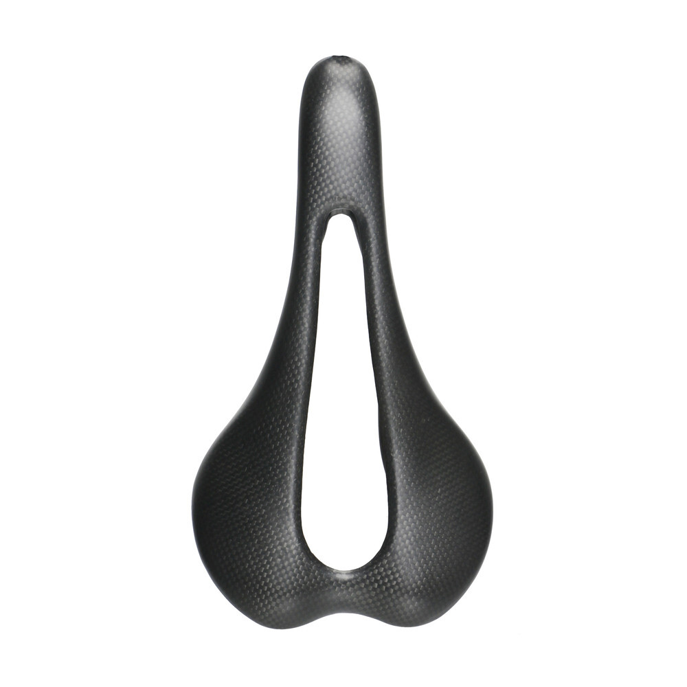 Ultralight Cycling Seat Full Carbon Bicycle Saddle Rail 7*9mm 120g Black No Logo