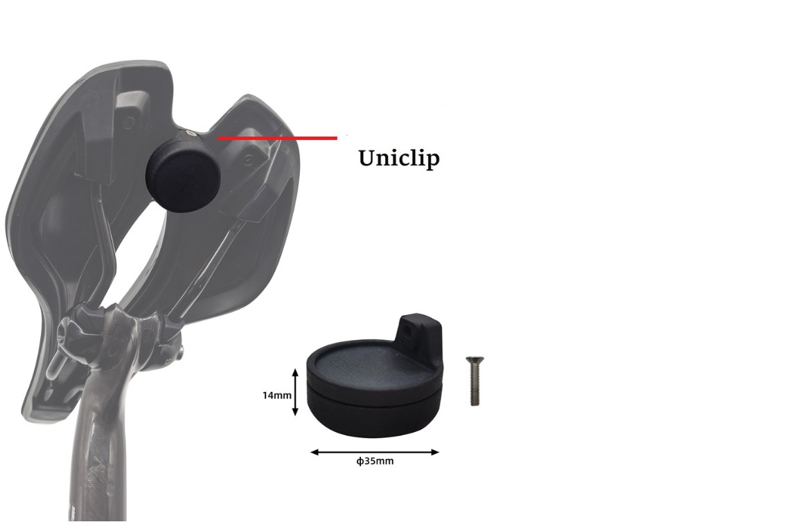 Bike GPS Tracker Saddles AirTag Holder Mount for Giant Alacra Unclip Saddles