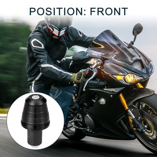 Motorcycle Handlebar End Plug Aluminum Alloy 18mm-20mm 0.71″-0.79″ 33.5mm OD