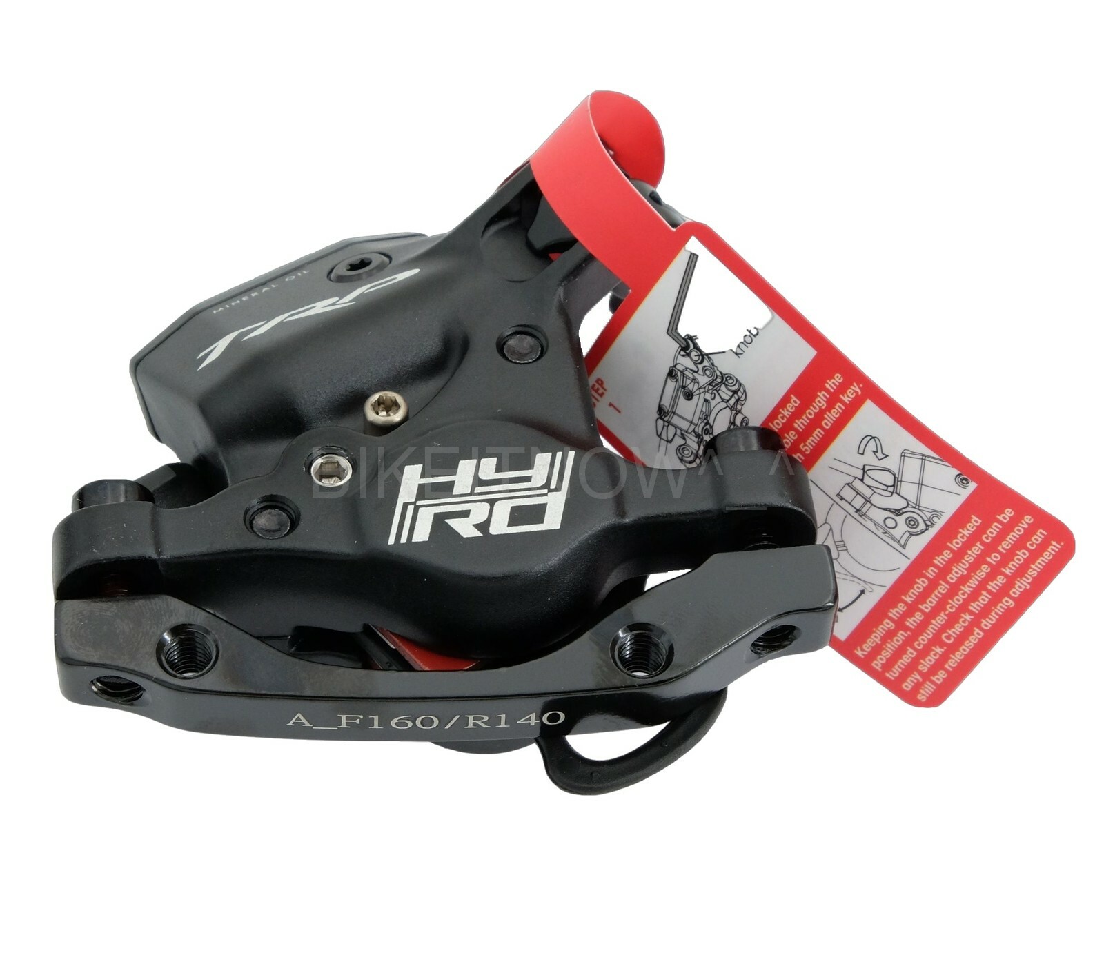 TRP HY/RD Cable-Actuated Hydraulic Disc Brake,Post Mount 160/IS F160,Rear140